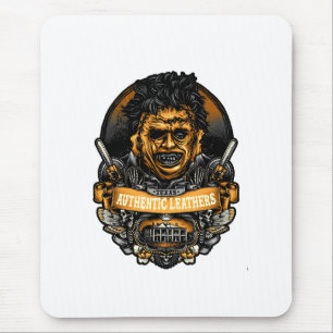 Leather Face, Horror, Halloween Mouse Pad