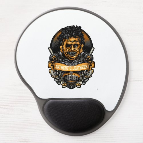 Leather Face Horror Halloween Mouse Pad