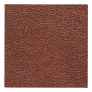 Leather Faux Wrapped Canvas Print