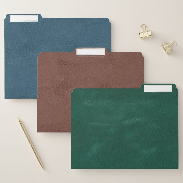 Leather File Folder (Set)