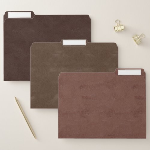 Leather File Folder