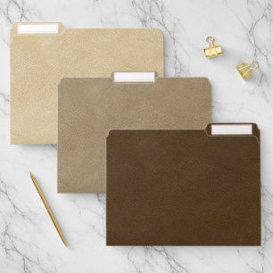 Leather File Folders