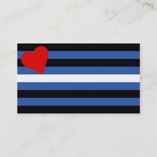 Customizable Leather Flag Trick Card Business Card
