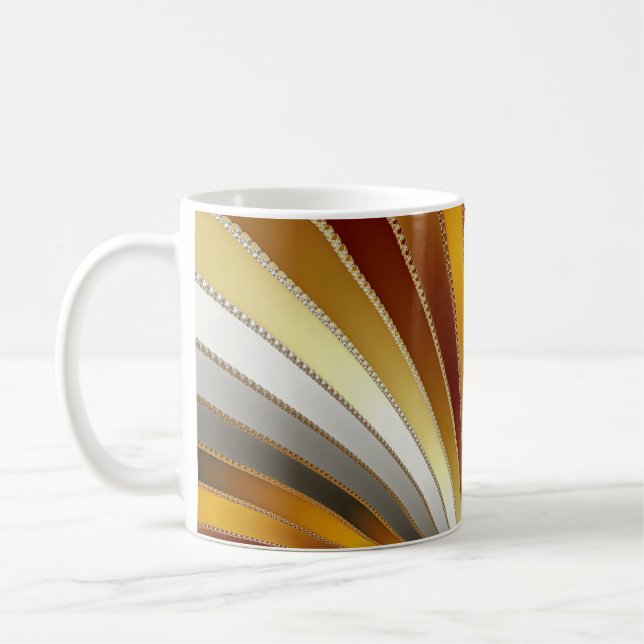 Leather - Fractal Mug (Left)