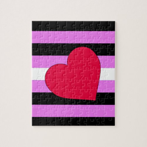 LEATHER GIRL PRIDE JIGSAW PUZZLE