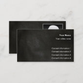 Leather Grain Trick card / (Front/Back)