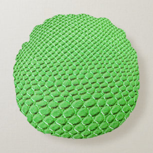 Leather grunge texture, vintage backgroundabstrac round pillow