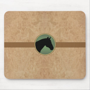 Leather Horse MousePad