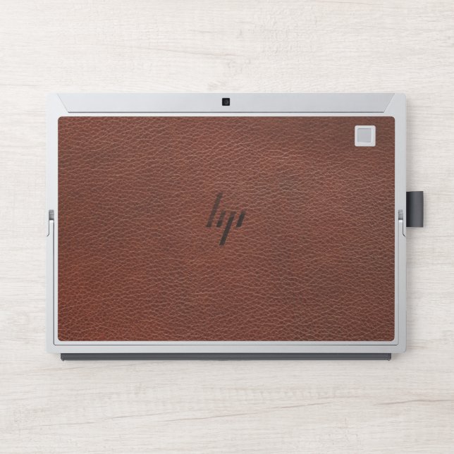 Leather HP Elite x2 1013 G3 Laptop Skin (Front)