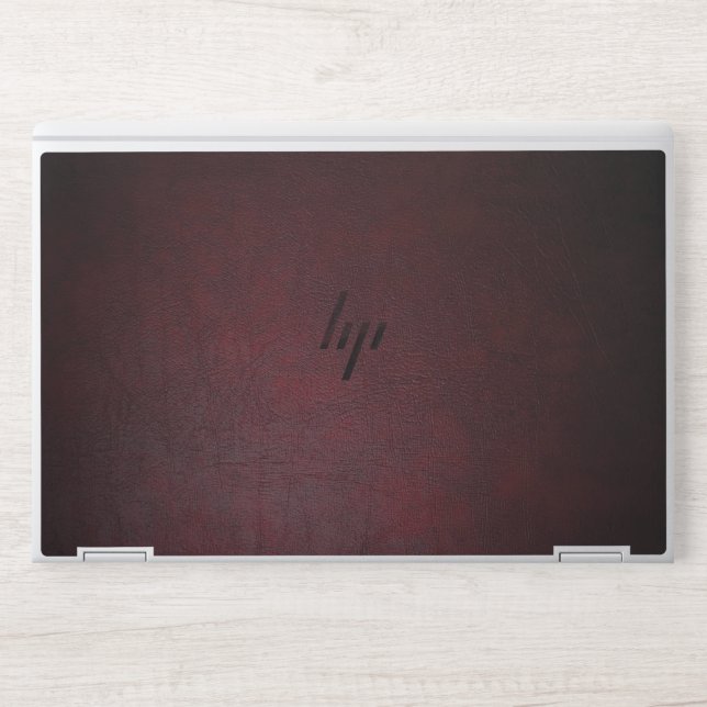 Leather HP EliteBook X360 1030 G2 Laptop Skin (Front)