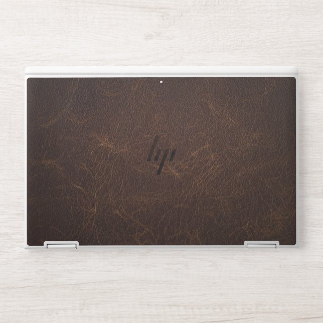 Leather HP EliteBook X360 1030 G3/G4 HP Laptop Skin (Front)