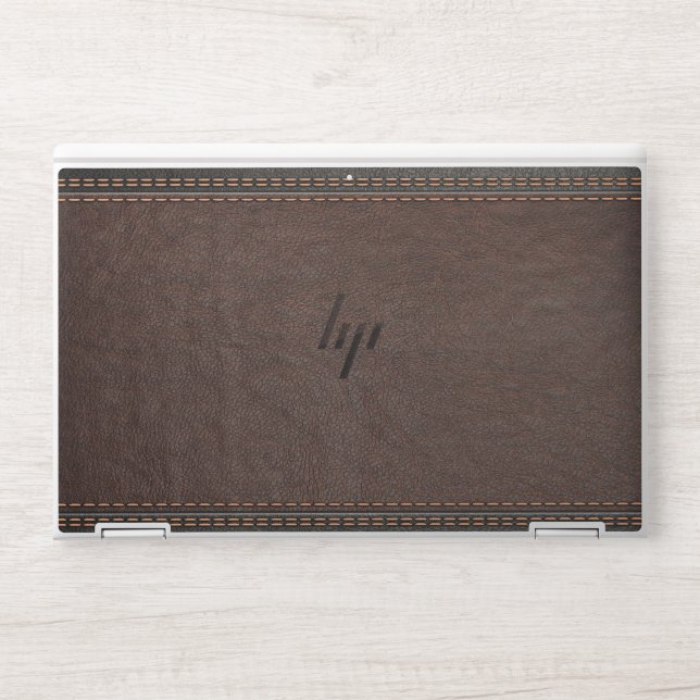 Leather HP EliteBook X360 1030 G3/G4 Laptop Skin (Front)