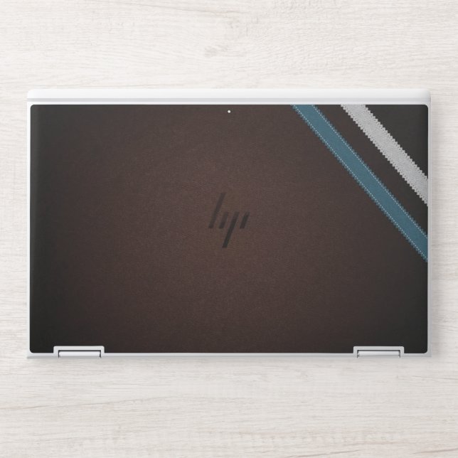Leather HP EliteBook X360 1040 G5/G6 HP Laptop Skin (Front)