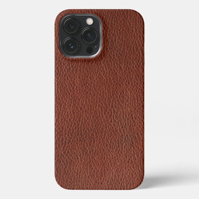 Leather iPhone 13 Pro Max iPhone Case (Back)