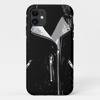 Leather Jacket White iPhone 5 case