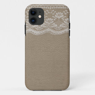 Leather & Lace Wedding iPhone 11 Case