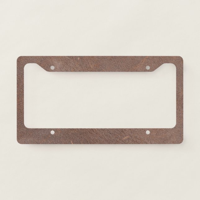 Leather License Plate Frame (Front)