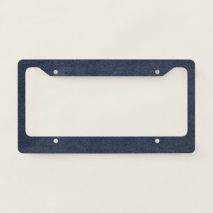 Leather License Plate Frame