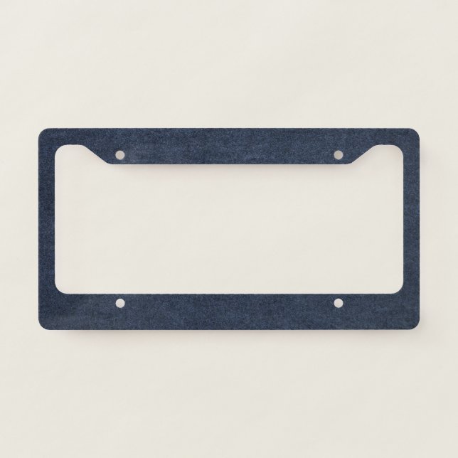 Leather License Plate Frame (Front)