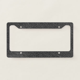 Leather License Plate Frame