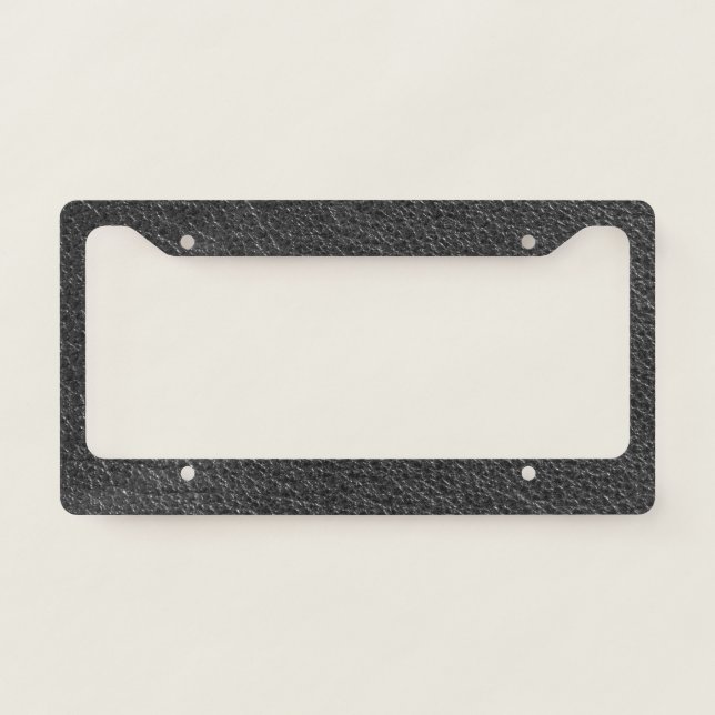 Leather License Plate Frame (Front)