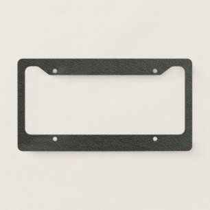 Leather License Plate Frame