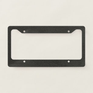 Leather License Plate Frame