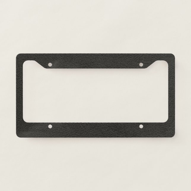 Leather License Plate Frame (Front)
