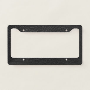 Leather License Plate Frame