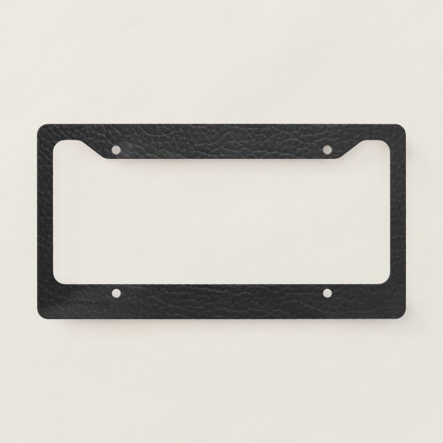 Leather License Plate Frame (Front)