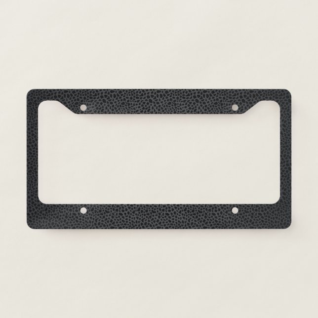 Leather License Plate Frame (Front)