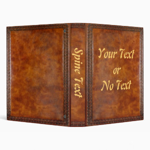 Leather-Look Binder (customizable)