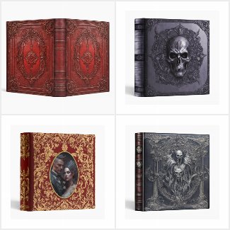 Leather Look Binders