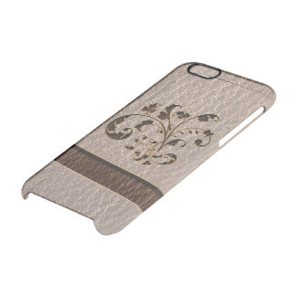 Leather-Look Bouquet 2 Soft Clear iPhone 6/6S Case