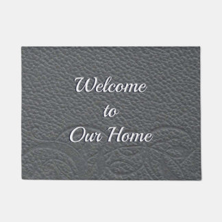 Leather Look Doormat