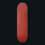 Leather Look Elegant Red Brown Template Skateboard<br><div class="desc">Custom Add Your Text Name Image Logo Modern Elegant Template Leather Look Skateboard.</div>