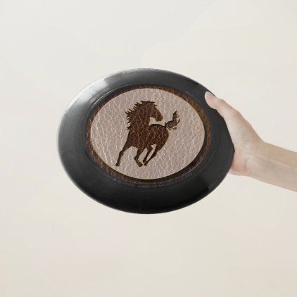 Leather-Look Horse Soft Wham-O Frisbee