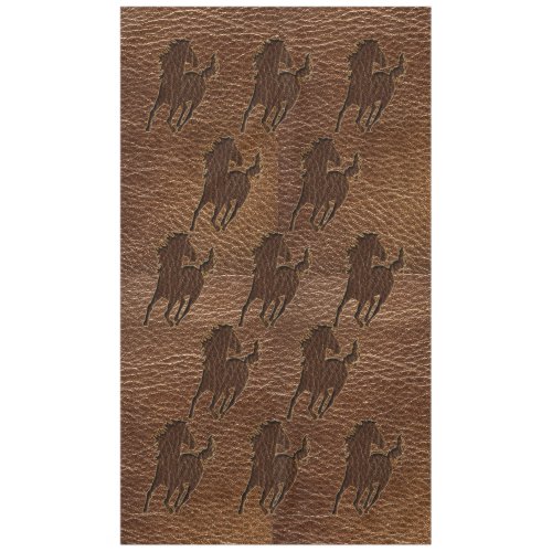 Leather_Look Horse Tablecloth