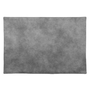 Leather Look In Slate Gray Cloth Placemat
