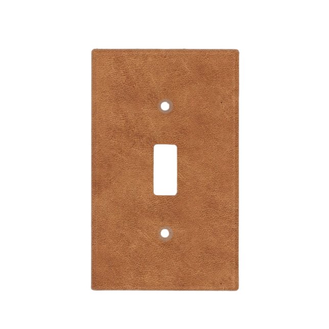 Leather Look Light Switch Cover (Front)