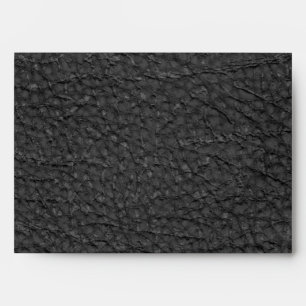 Leather-look texture envelope