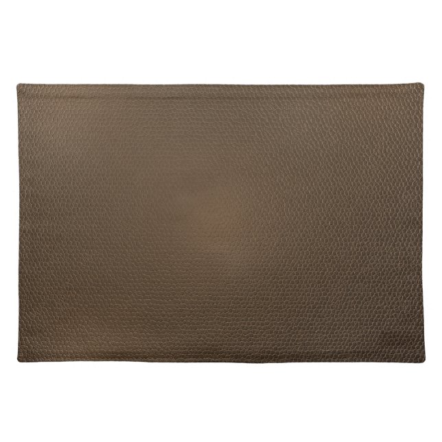 Leather-look texture placemat (Front)