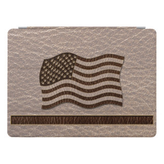 Leather-Look USA Flag Soft iPad Pro Cover