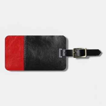 Leather Luggage Tag by UDDesign at Zazzle