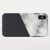 leather marble with monogram Case-Mate iPhone case (Back (Horizontal))