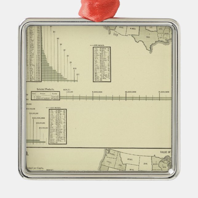 Leather Metal Ornament (Front)