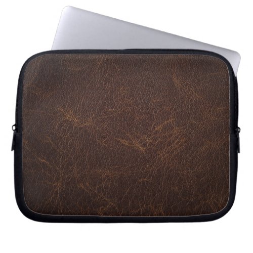 Leather Neoprene Laptop Sleeve 10 inch