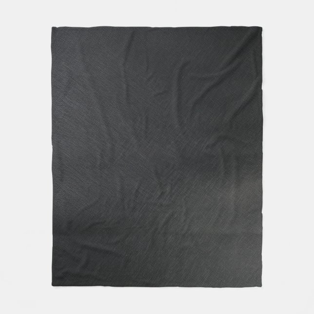 Leather organization background fleece blanket (Front)