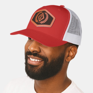Leather Patch Cap