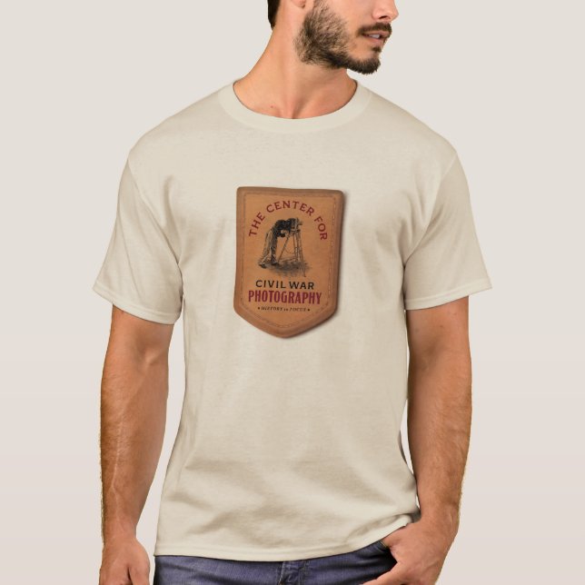 Leather Patch CCWP T-Shirt (Front)
